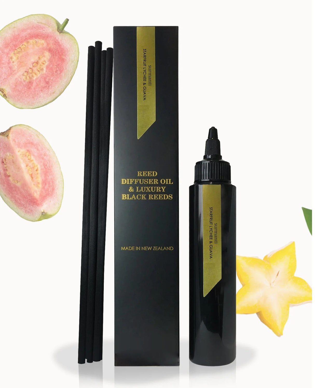 Surmanti Reed Diffuser Refill Starfruit Lychee & Guava