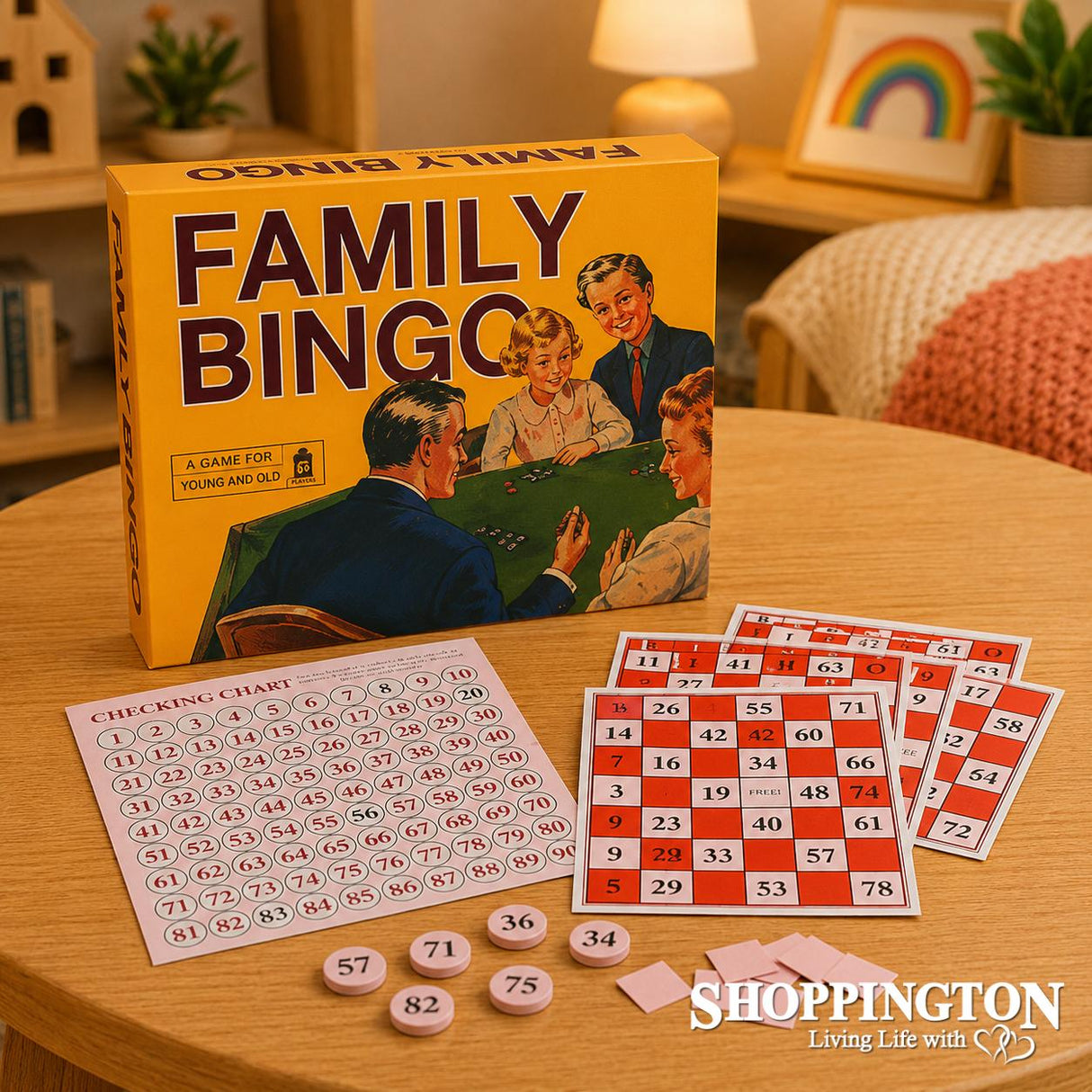 Retro Family Bingo
