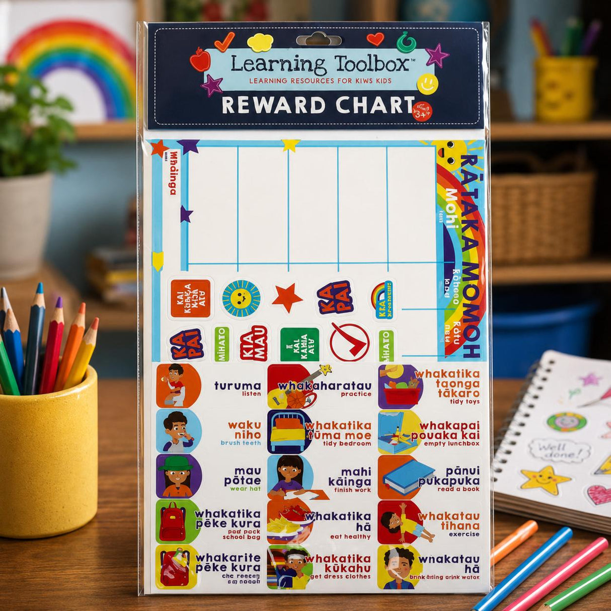 Reward Chart Te Reo Maori