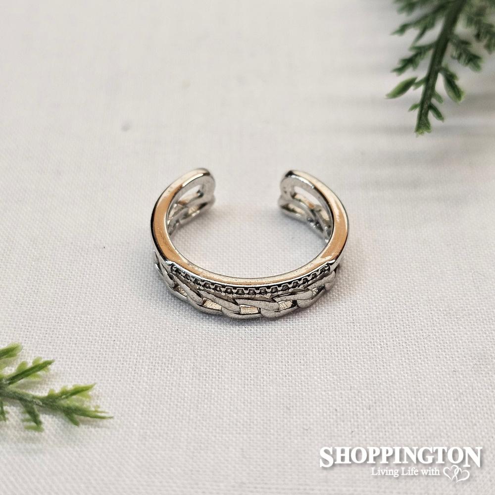 Ring - Silver Chain