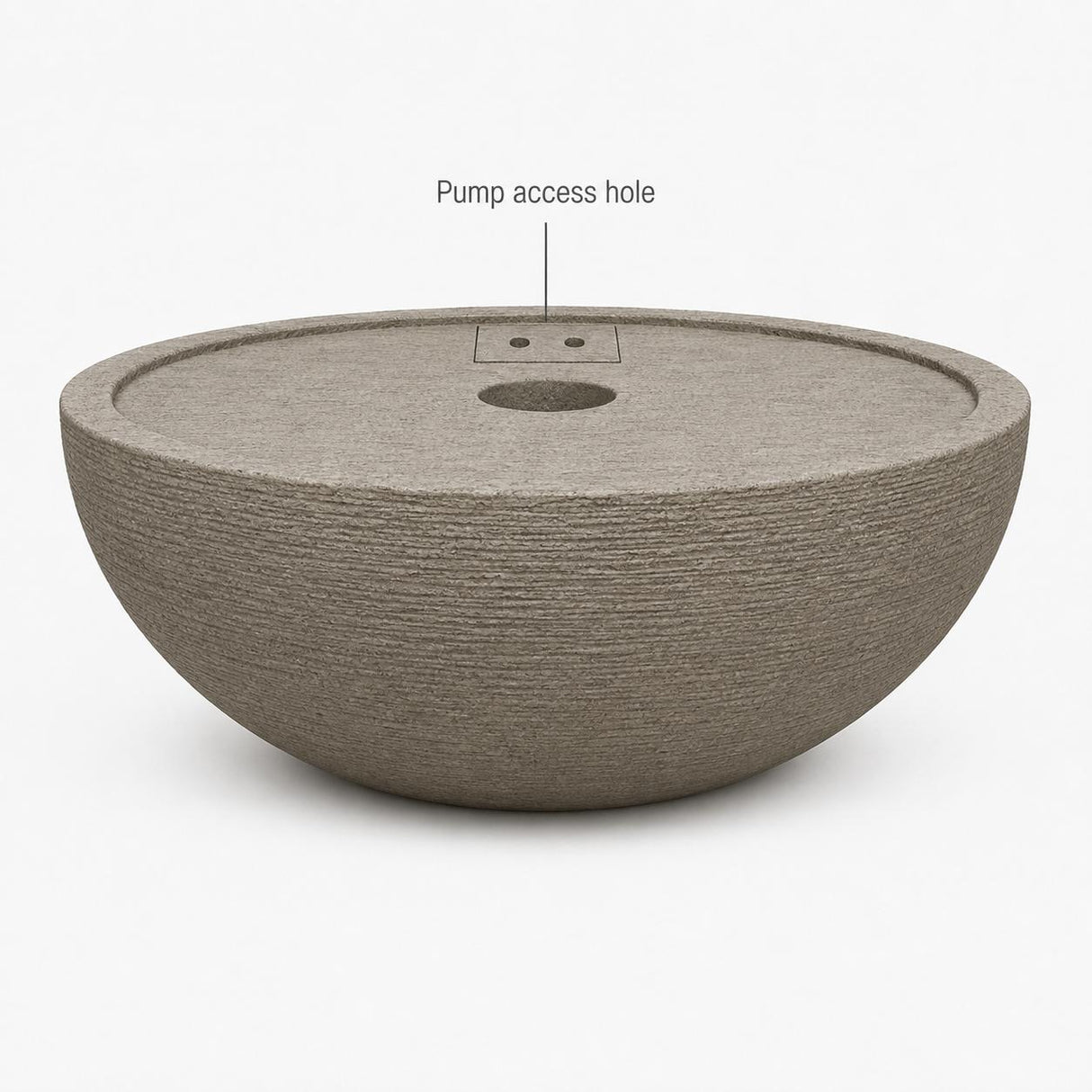 Round Concrete Trough 80cm