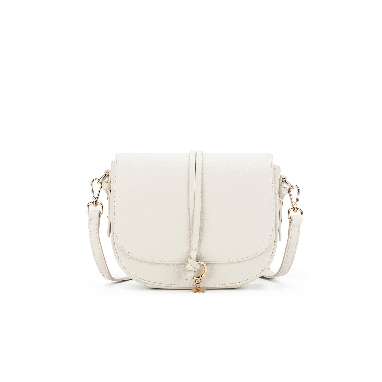 Black Caviar Crossbody Handbag - Antonia Ivory