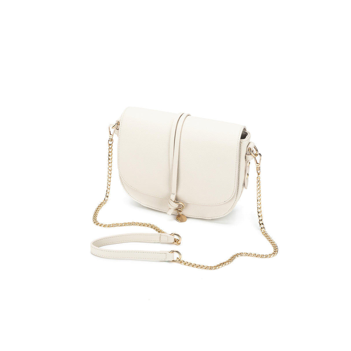 Black Caviar Crossbody Handbag - Antonia Ivory