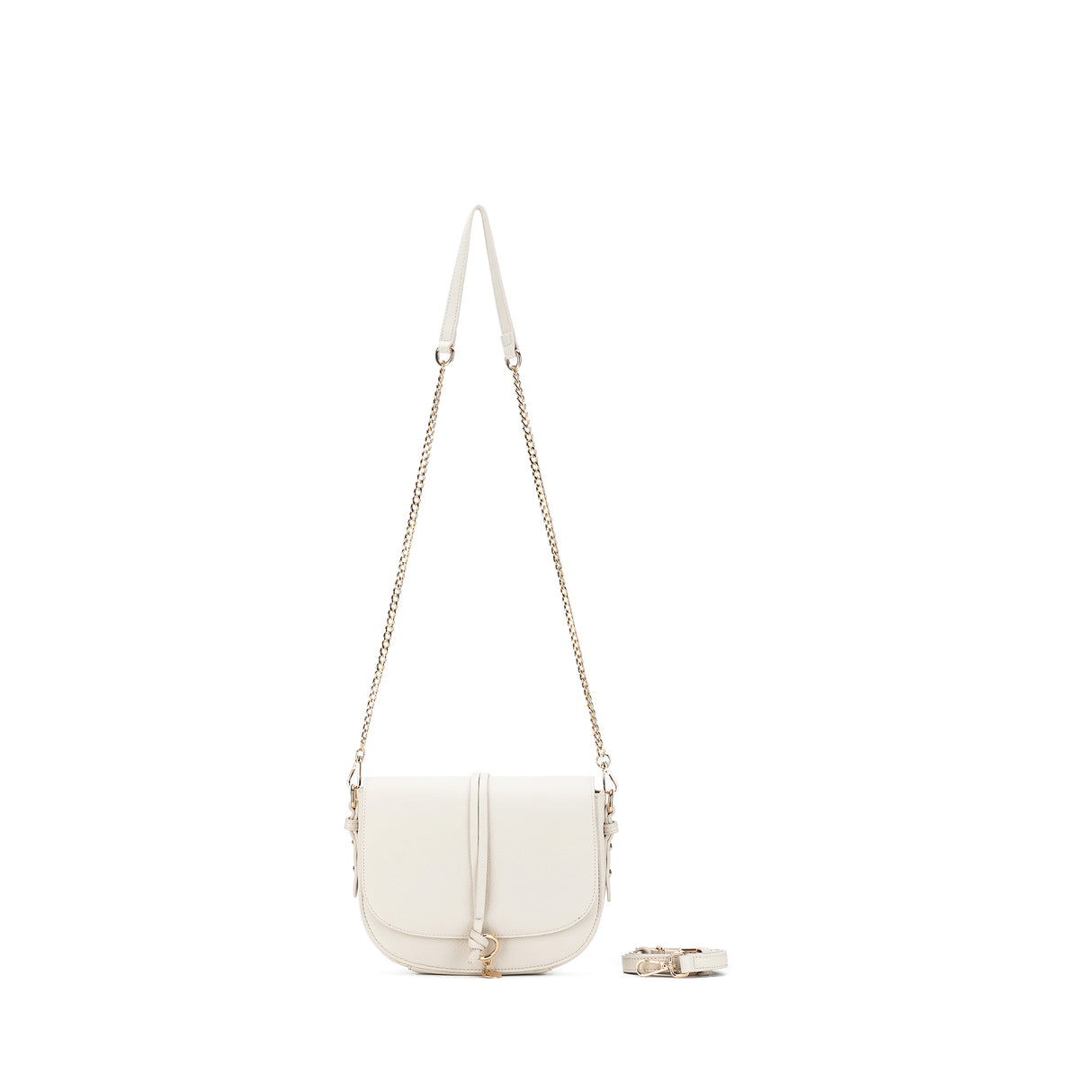 Black Caviar Crossbody Handbag - Antonia Ivory