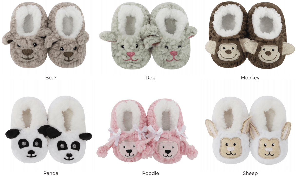 Baby Sherpa Slipper Slumbies - Sheep