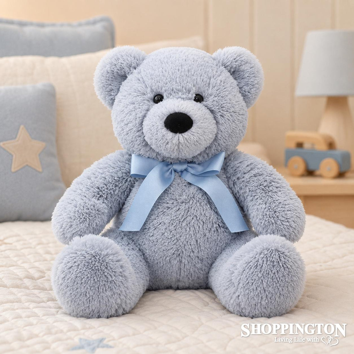 Sawyer Teddy Bear 45cm - Blue