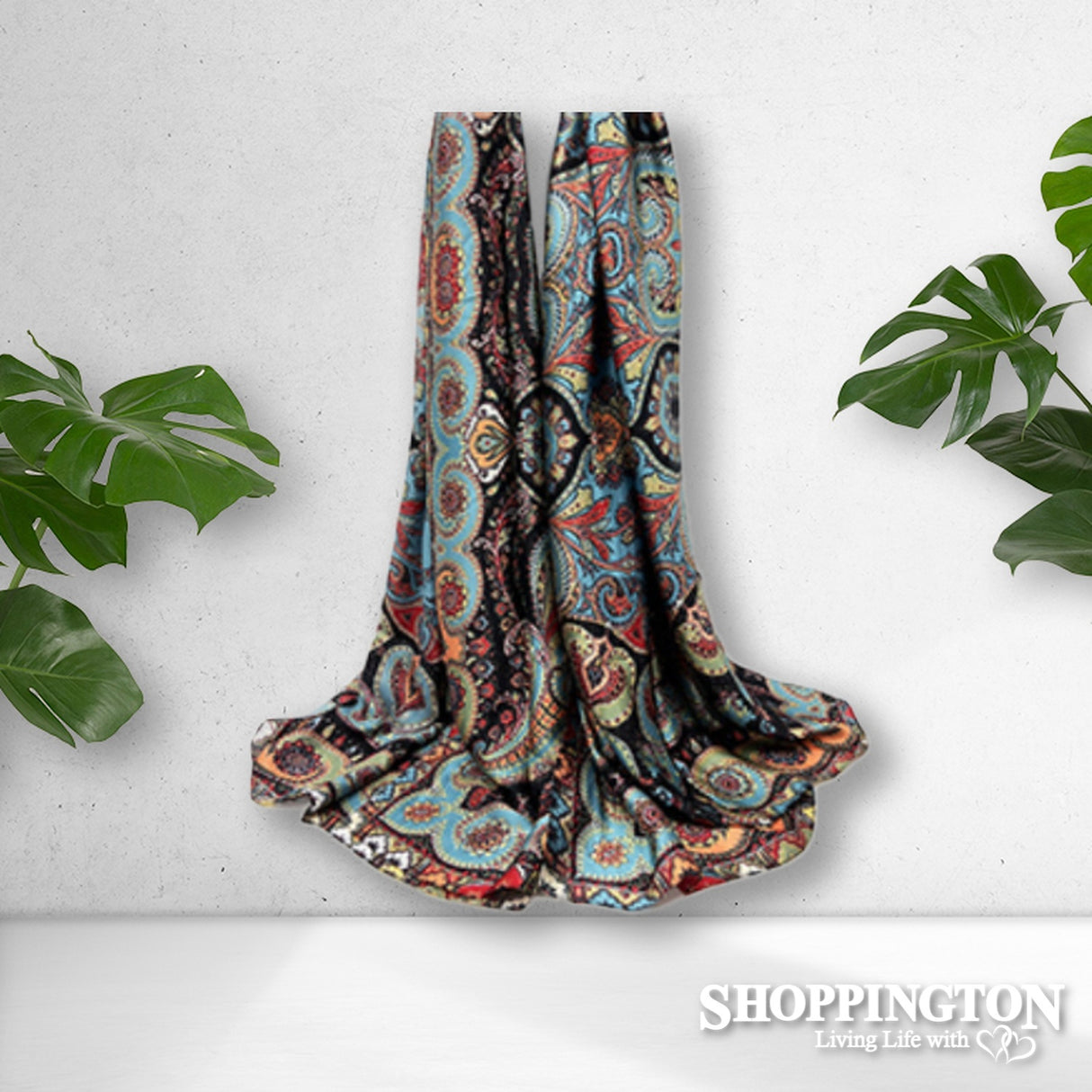 Scarf - Paisley Scarf Teal