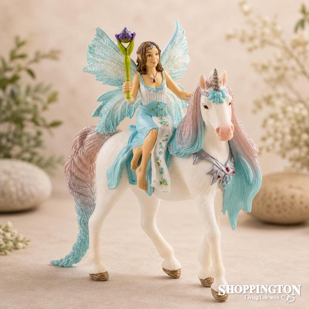 Schleich Collectables - Bayala Eyela on Princess Unicorn