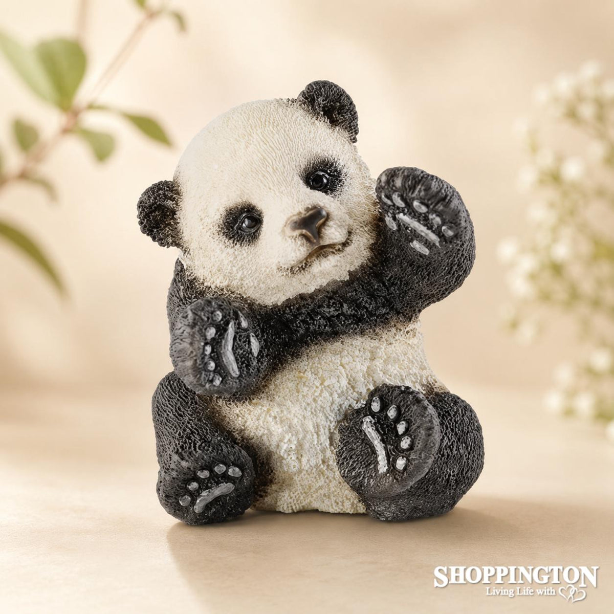 Schleich Panda Cub Playing Handpainted