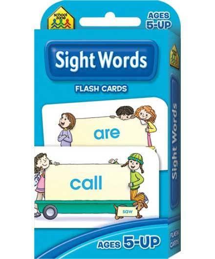 School Zone Flash Cards - Sight Words