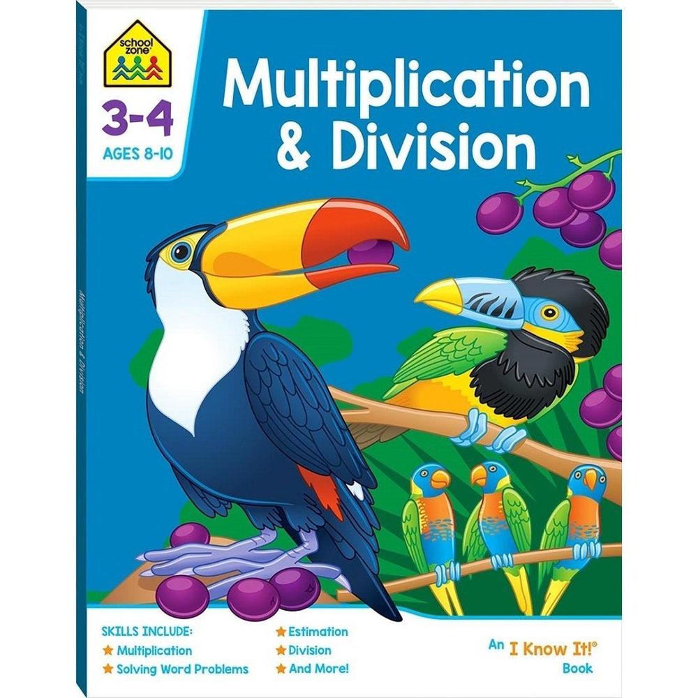 School Zone - Multiplication & Division 8-10years