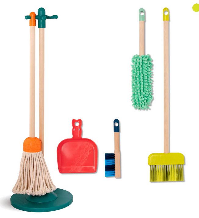 B. Wooden Cleaning Toys - Clean 'n' Play