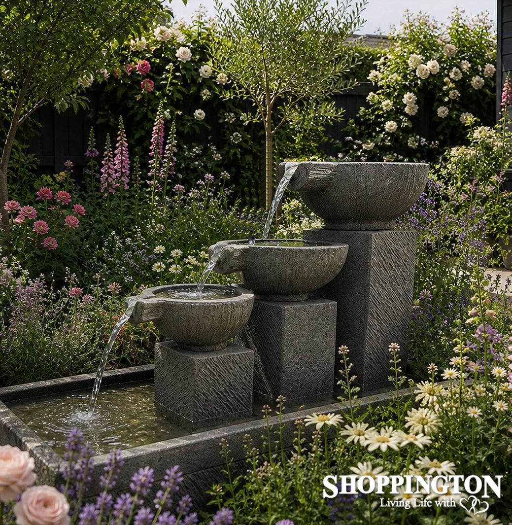 Serenity Falls Water Feature 120cm wide x 83cm
