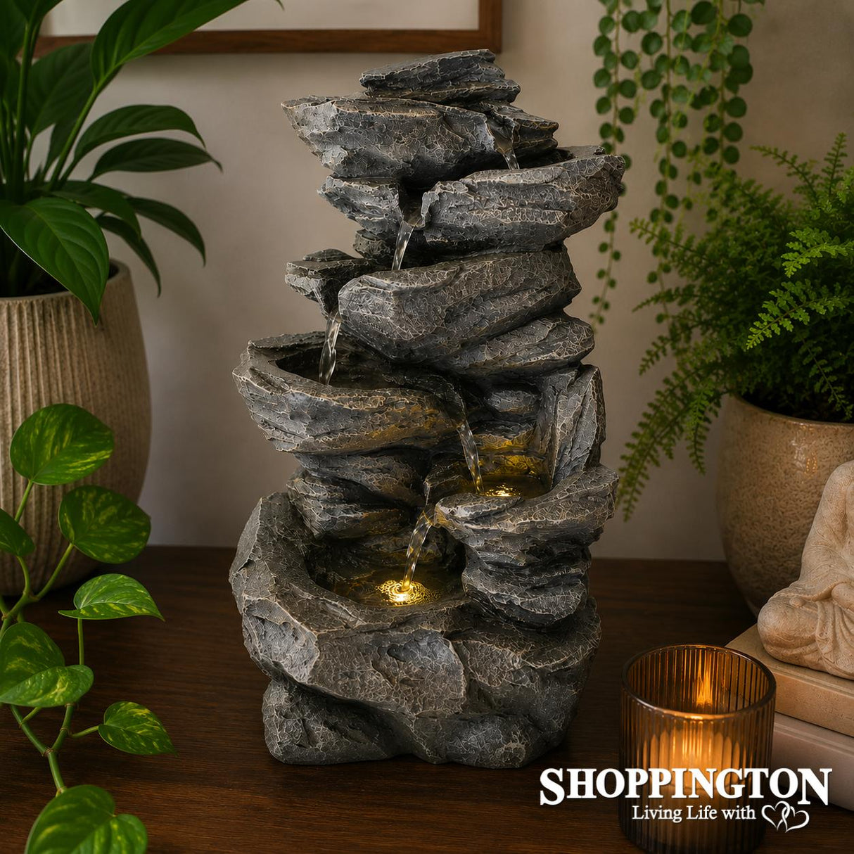 Slate Water Fountain