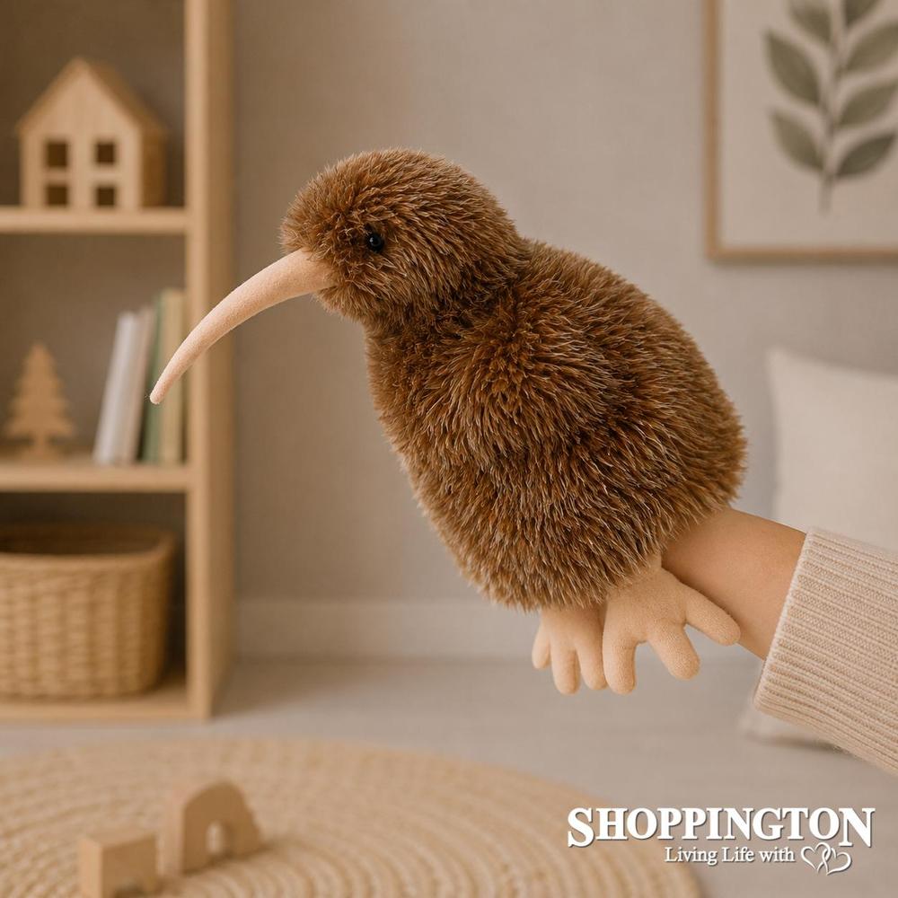 Sound Puppet - Kiwi (light brown)