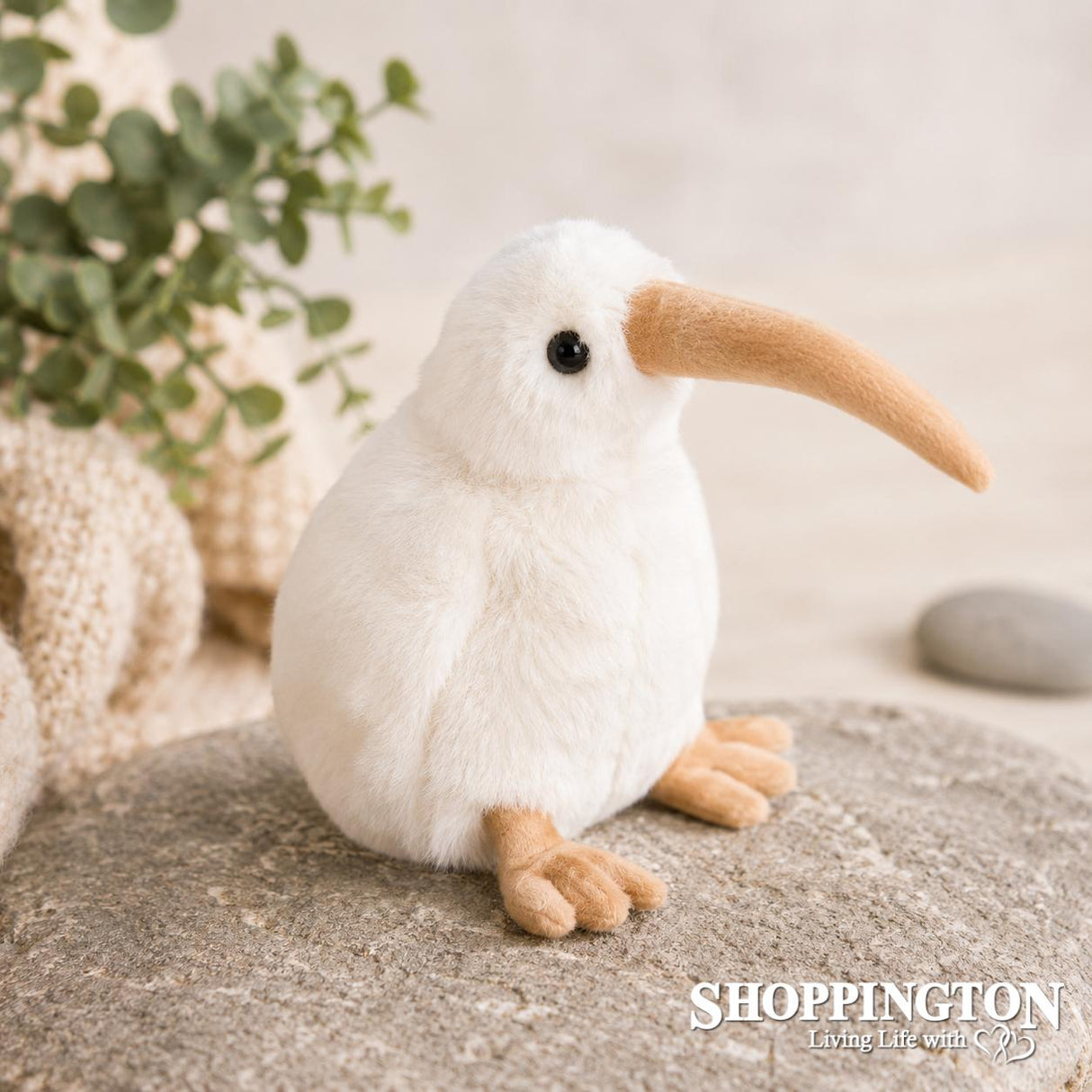 Sounds of New Zealand - Soft Toys - Manukura (White Kiwi)
