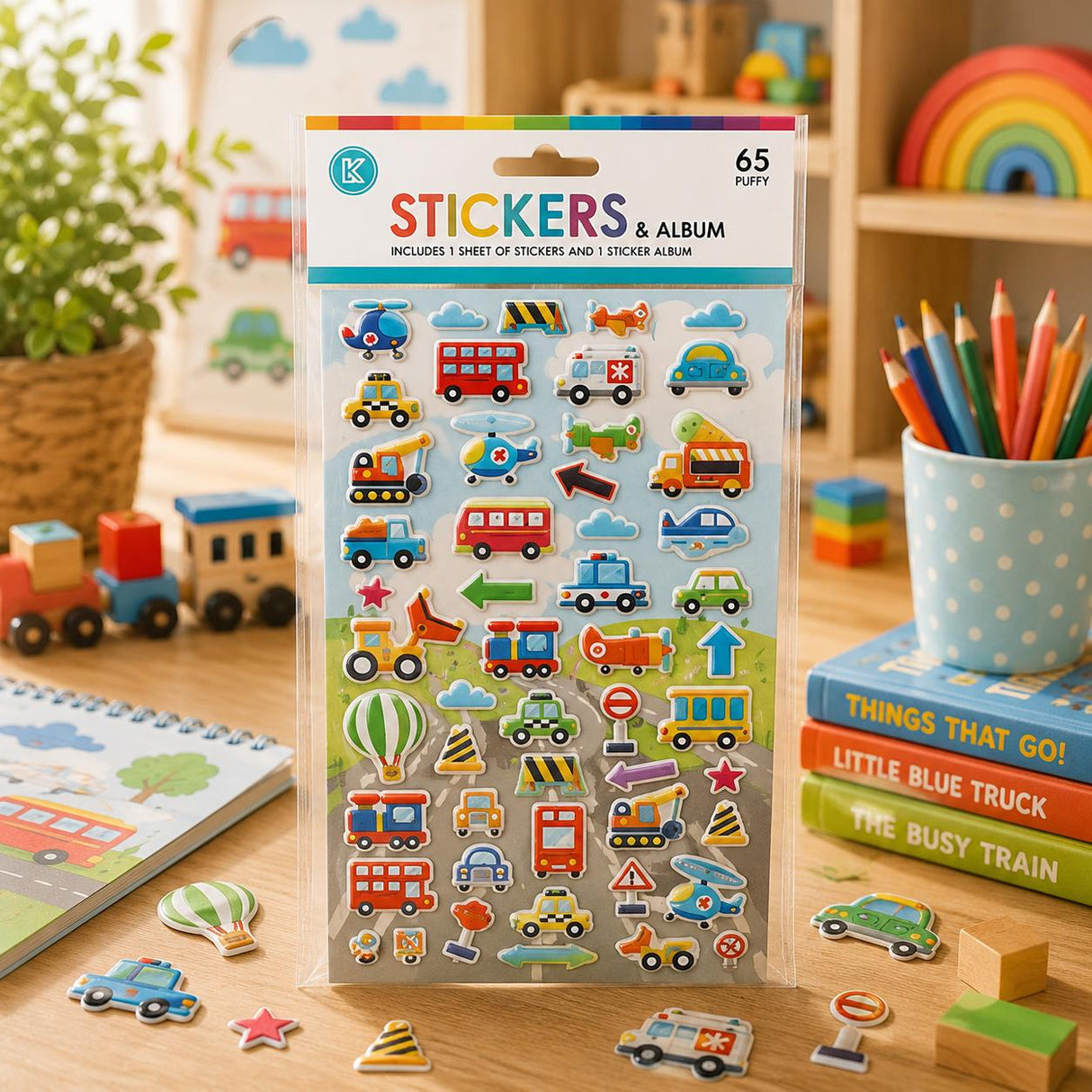 Stickers - Transport 124mm x 347mm