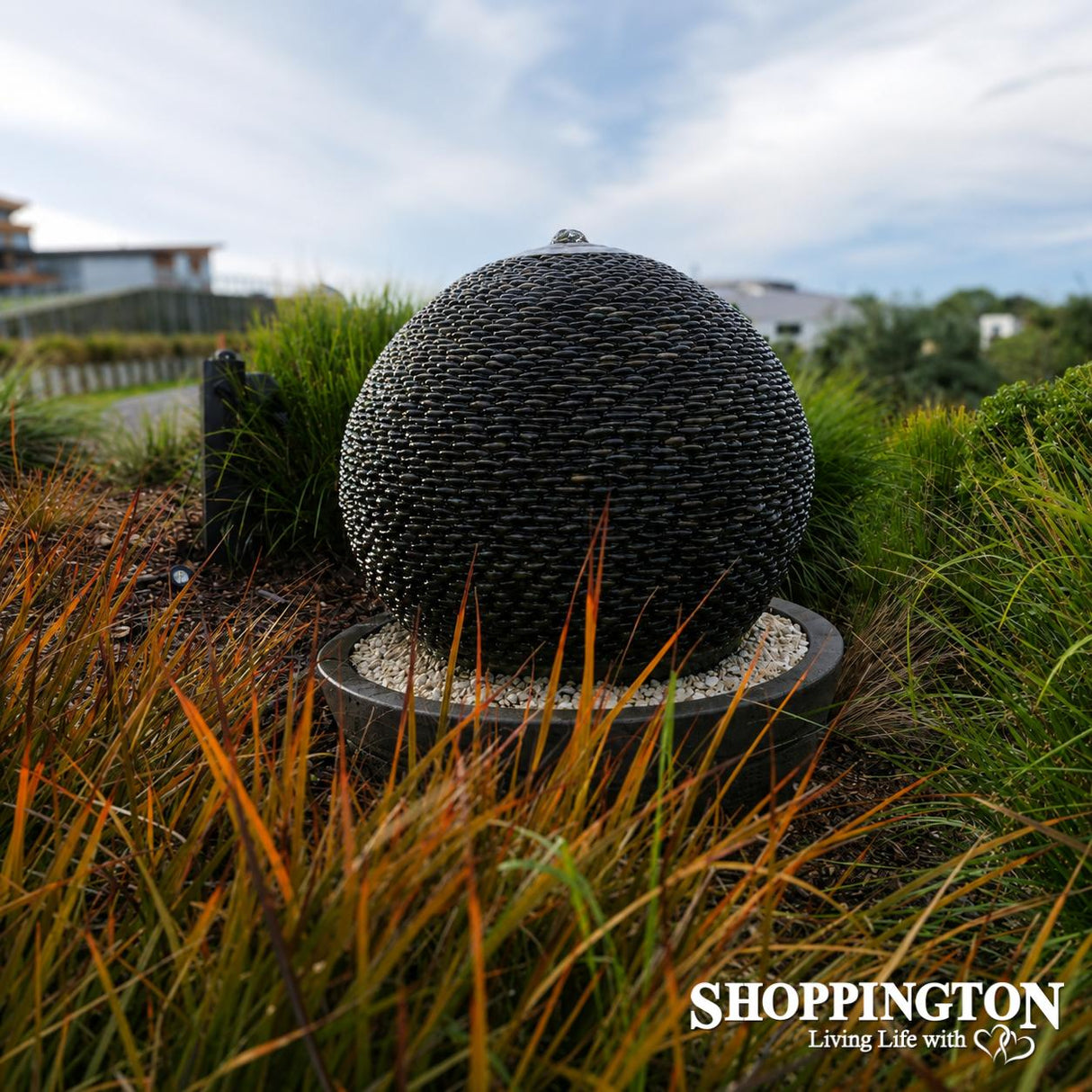 Stone Ball Water Feature 90cm