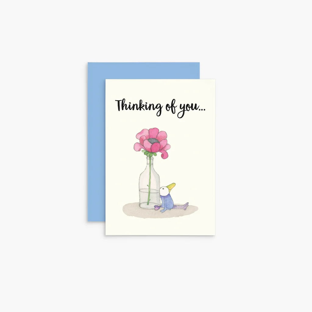 Gift Card - Twigseeds Thinking of You Flower & Bird