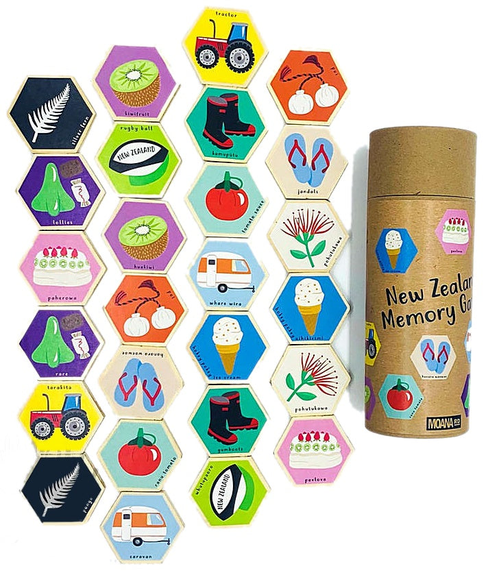 Moana Road - Kiwiana Memory Game