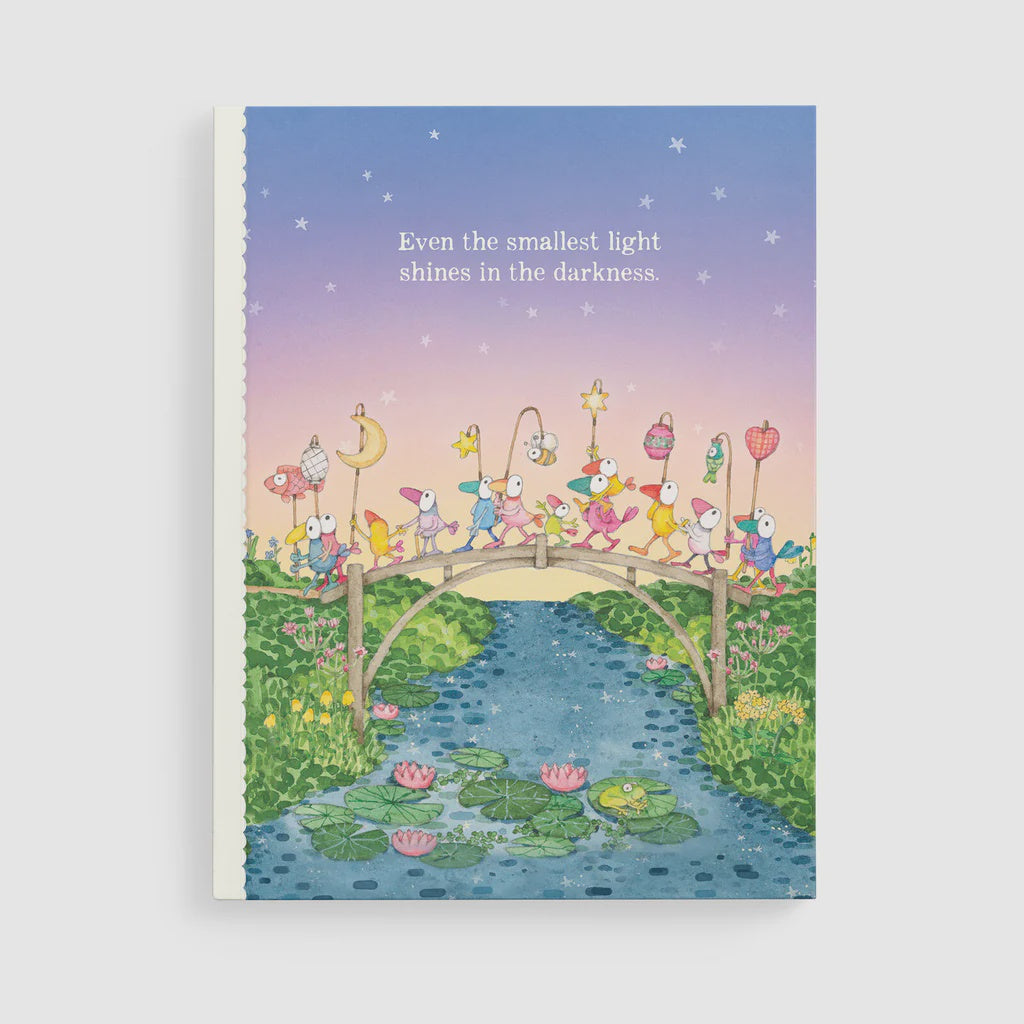 Twigseed Note Book - Even the smallest light shines in the darkness