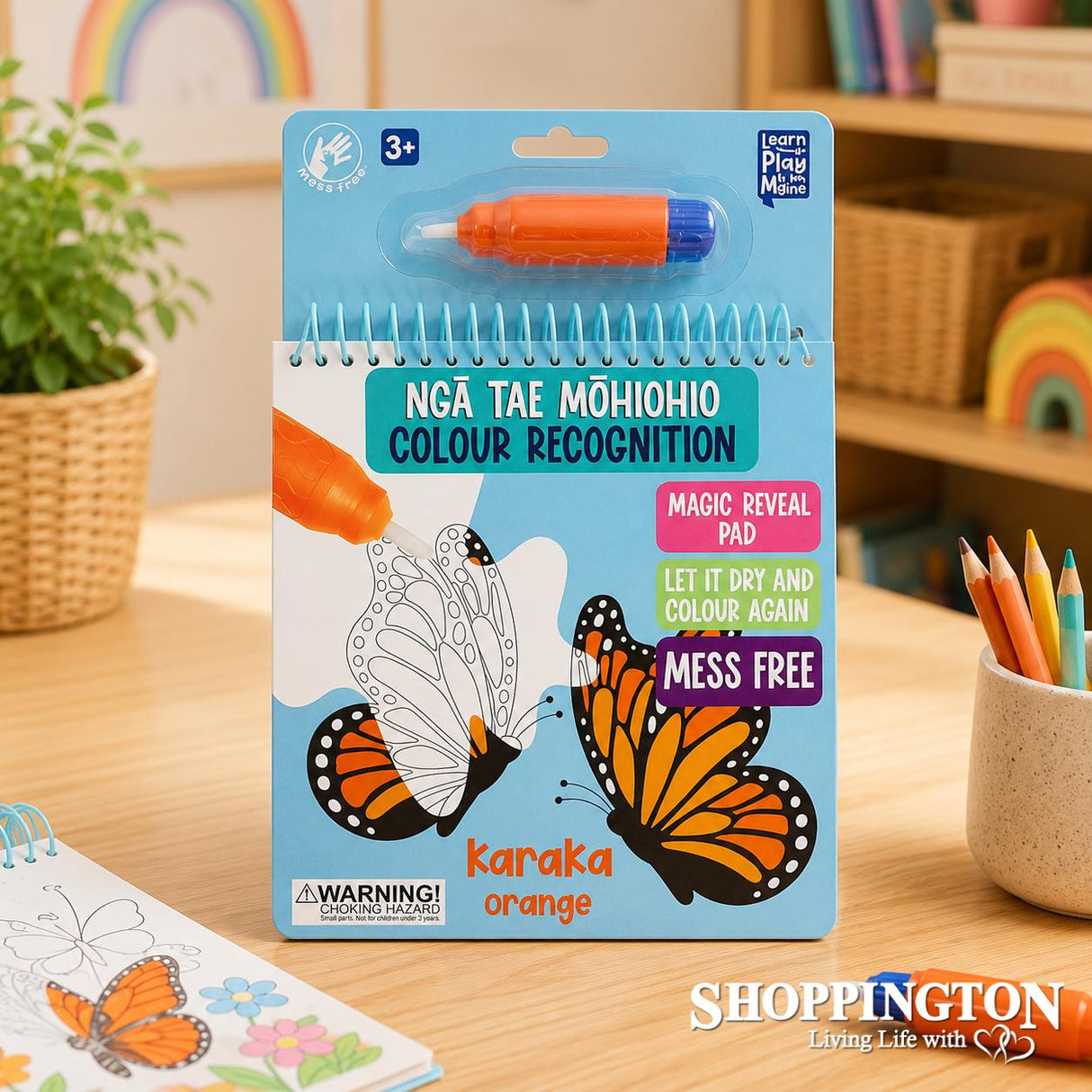 Te Reo Colour Recognition Magic Reveal Pad