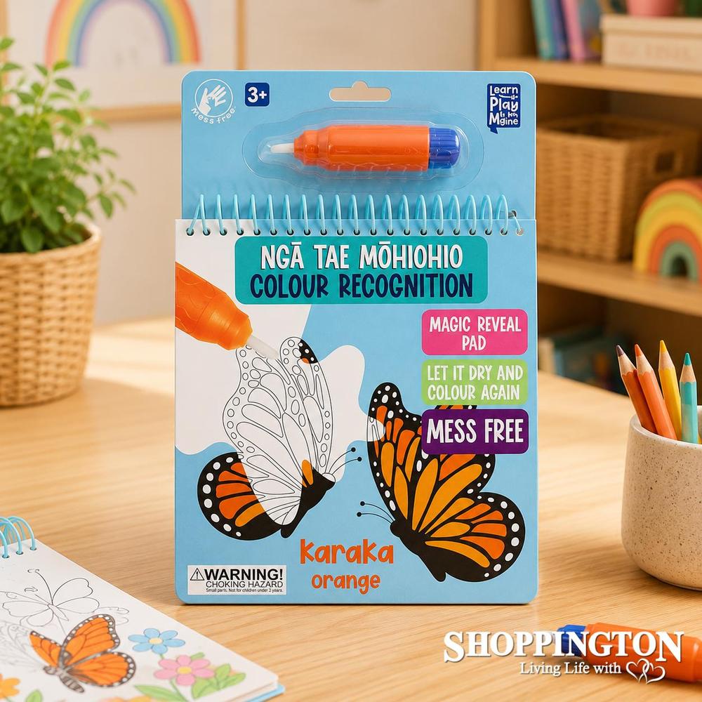 Te Reo Colour Recognition Magic Reveal Pad