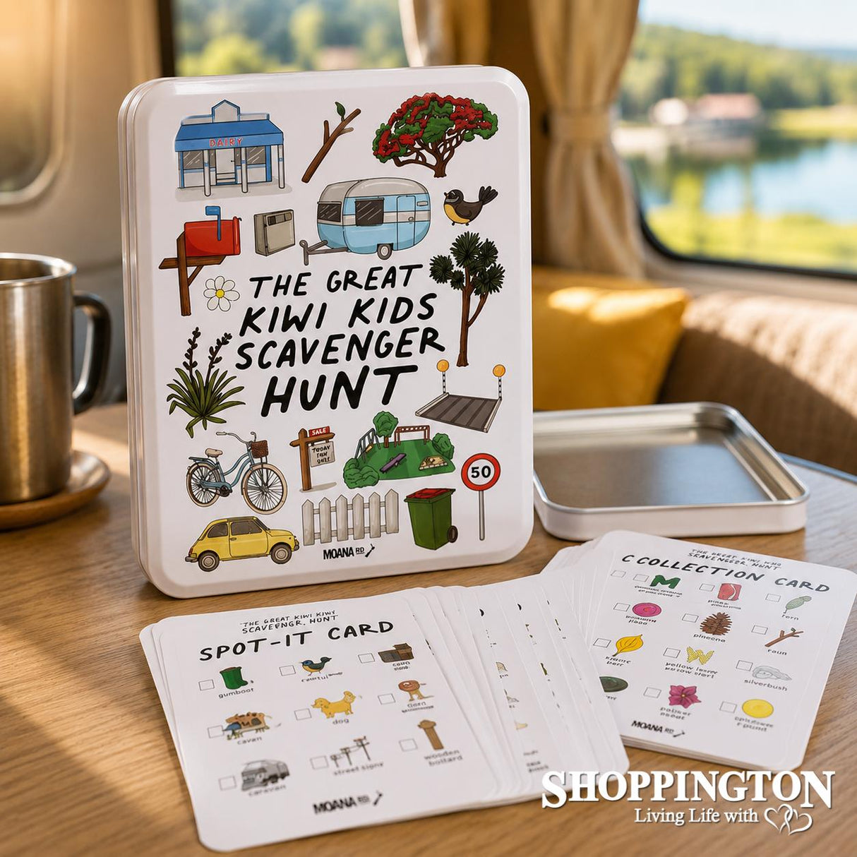 The Great Kiwi Kids Scavenger Hunt Tin