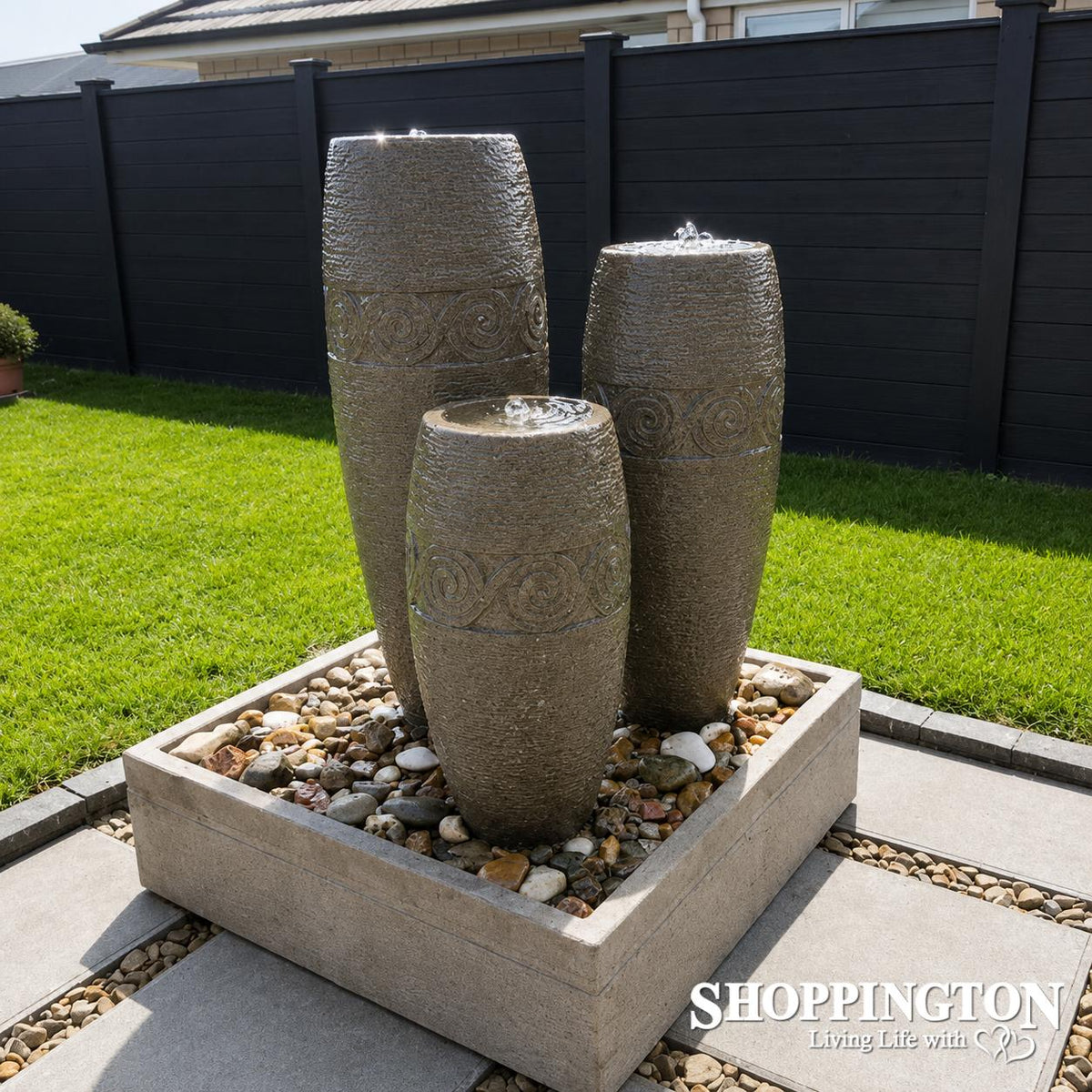 Three Sisters Water Feature - Koru