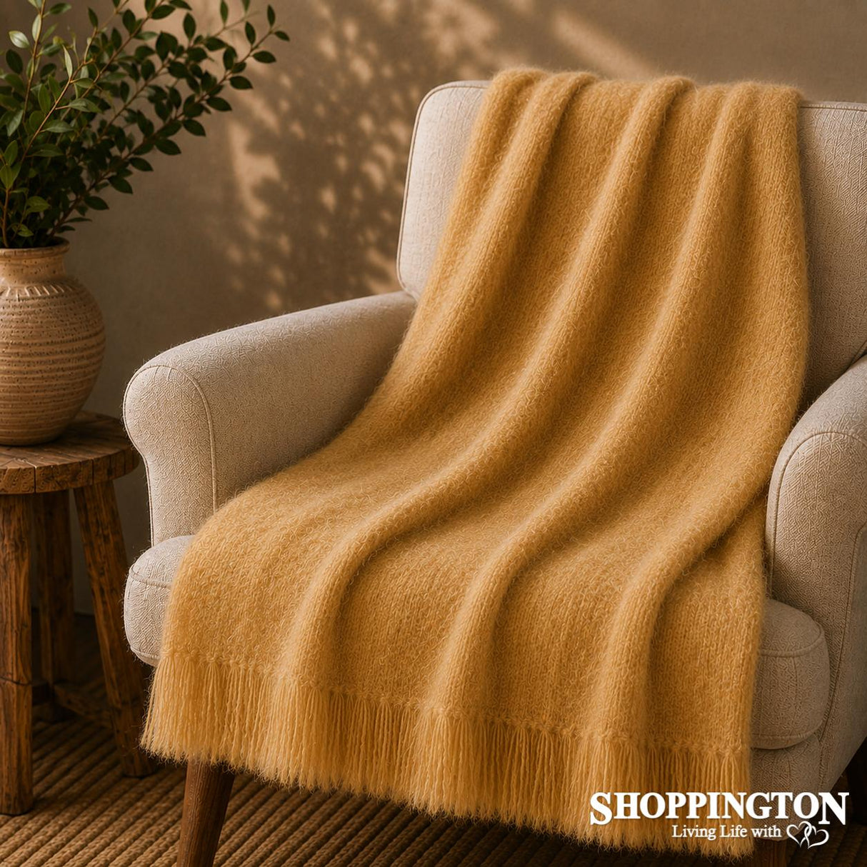 Throw - Fiesta Ochre