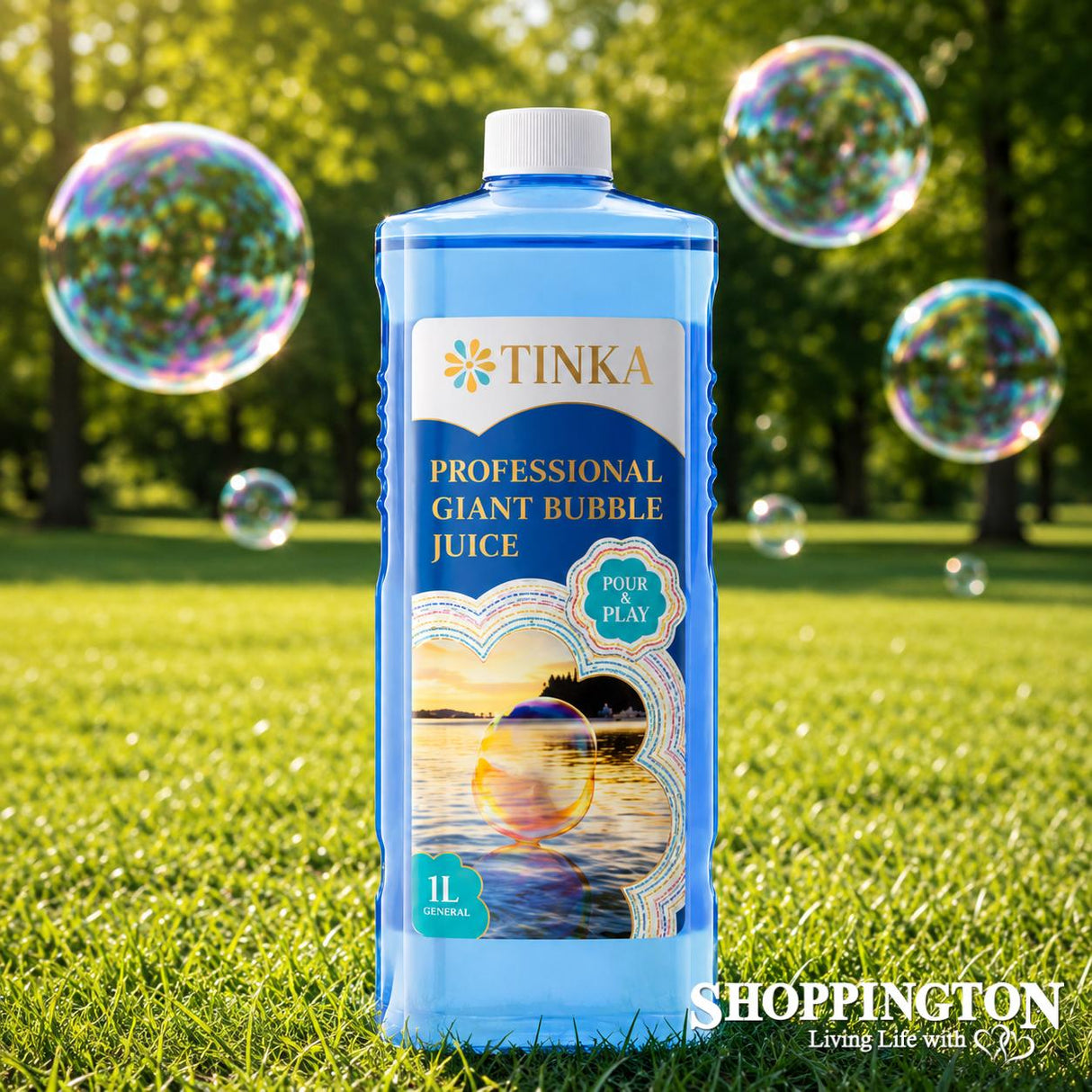 Tinka 1L Pour 'n Play Giant Bubble Juice