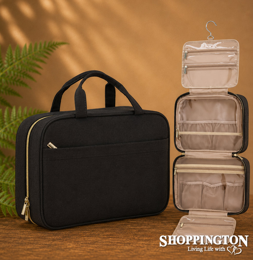 Toiletry Bag - Hanging Black
