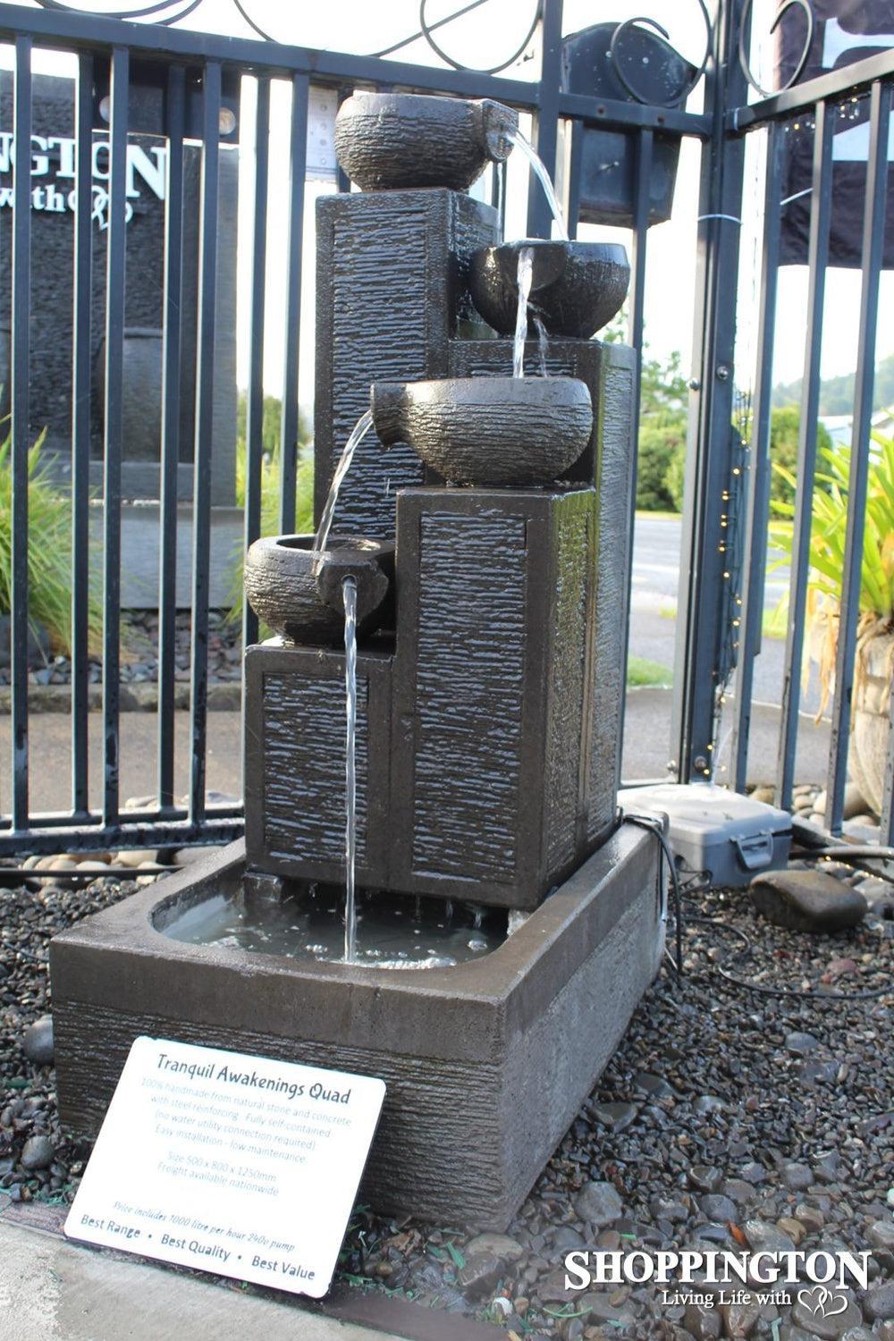 Tranquil Awakenings Quad Water Feature 125cm