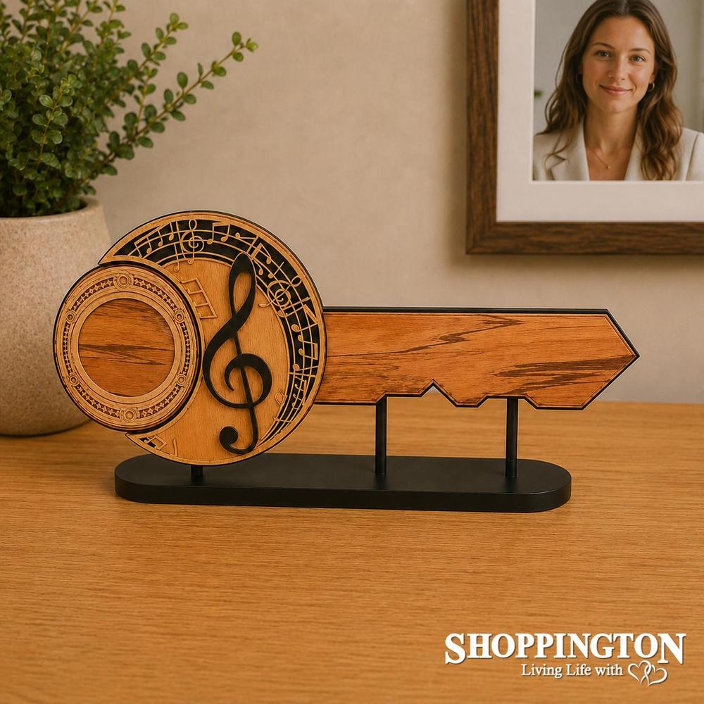 Treble Clef Maori Design 21st Key