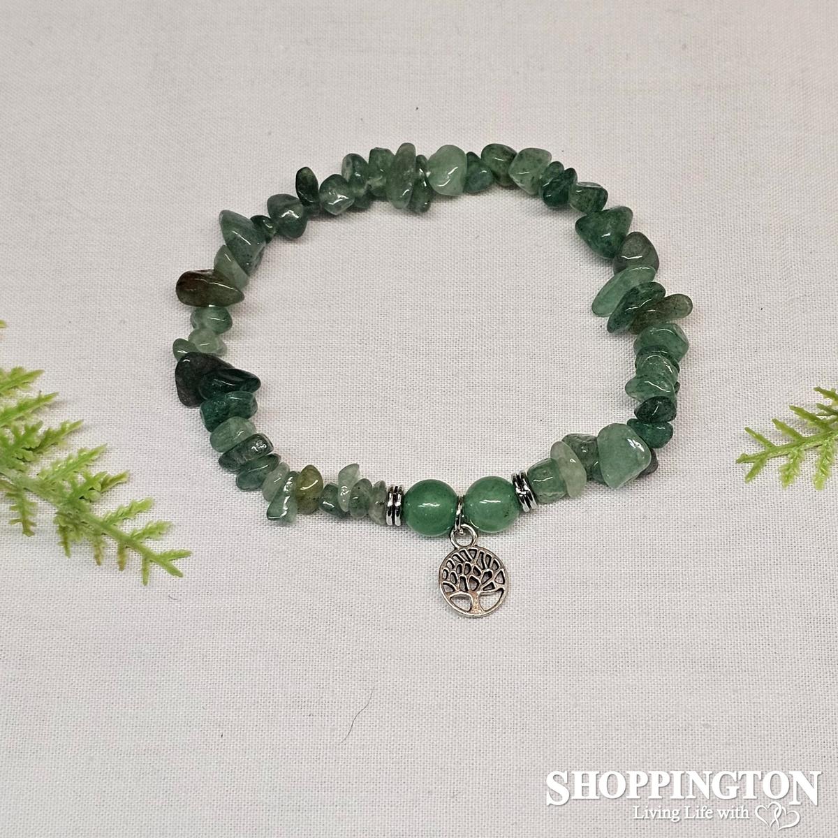 Tree of Life Gemstone Bracelets - Aventurine