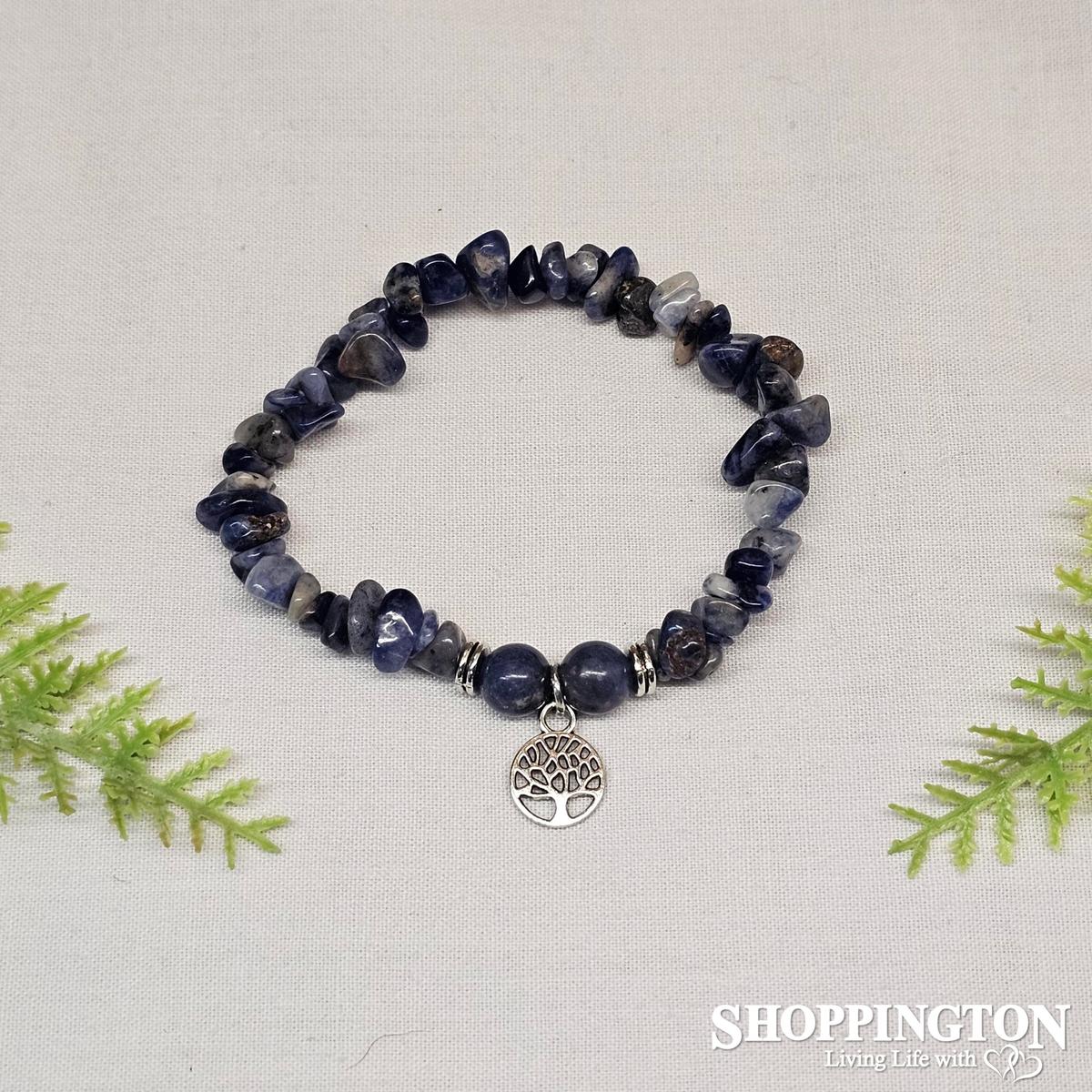 Tree of Life Gemstone Bracelets - Sodalite