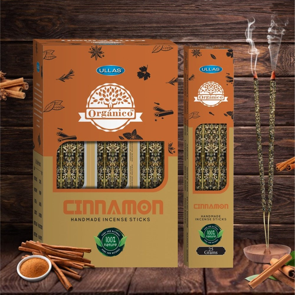 Organico Masala Incense Sticks / Cinnamon 25g