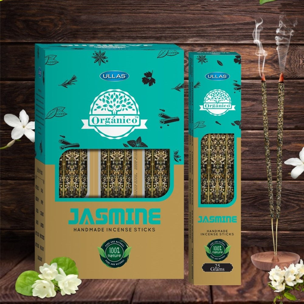 Organico Masala Incense Sticks / Jasmine 25g