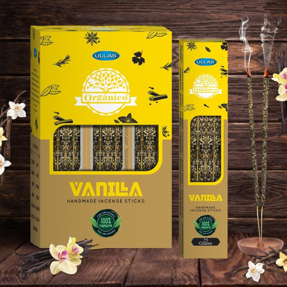 Organico Masala Incense Sticks / Vanilla 25g
