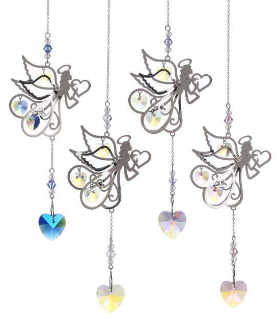 Suncatcher - Crystal Fairy Pink