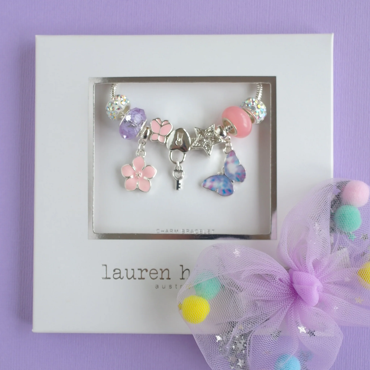 Lauren Hinkley Charm Bracelet - Butterfly Magic