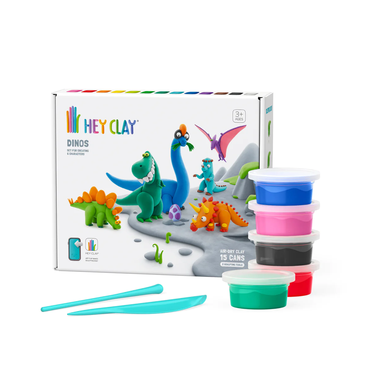 Hey Clay - 15 Can Sets - Dino's