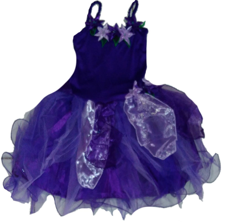 Fairy Dress-up / Purple Flower Pixie Dress