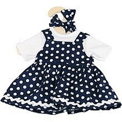 Hopscotch Dolls Clothes - Navy Dress