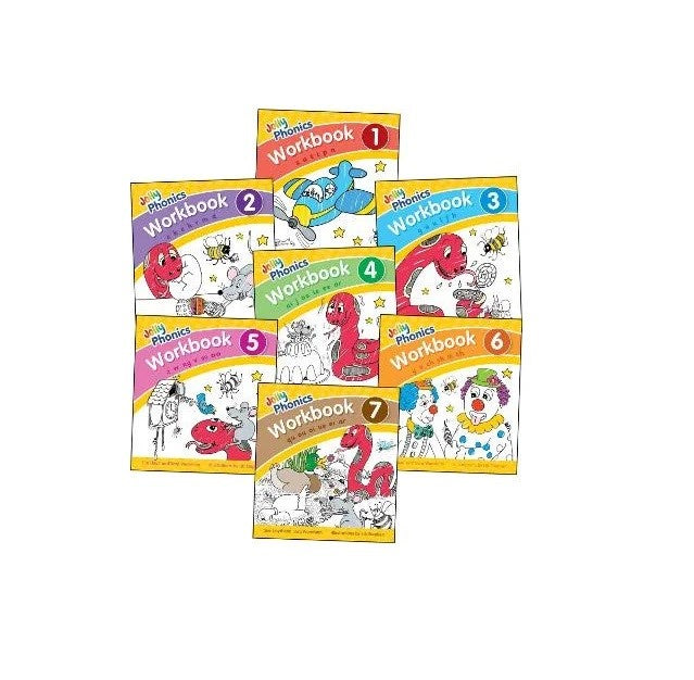 Jolly Phonics Workbooks 1-7