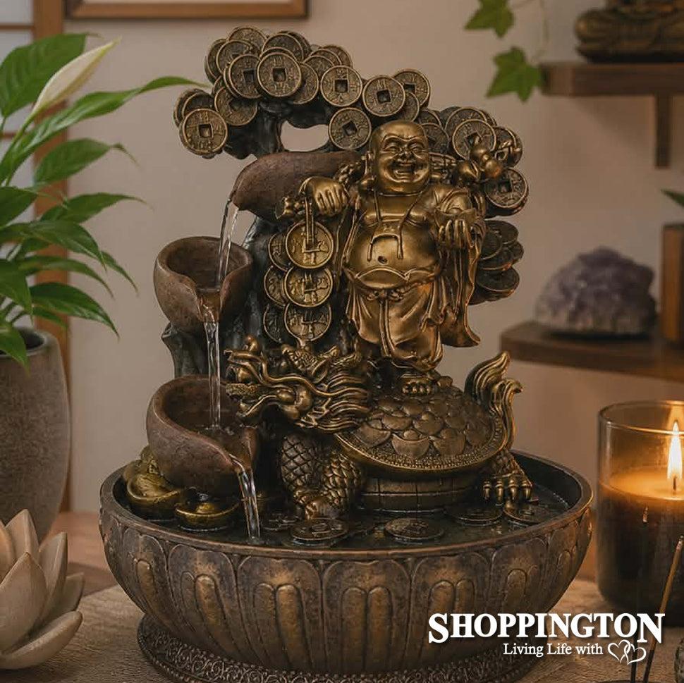 Water Fountain - Goodluck Laughing Buddha (indoor)