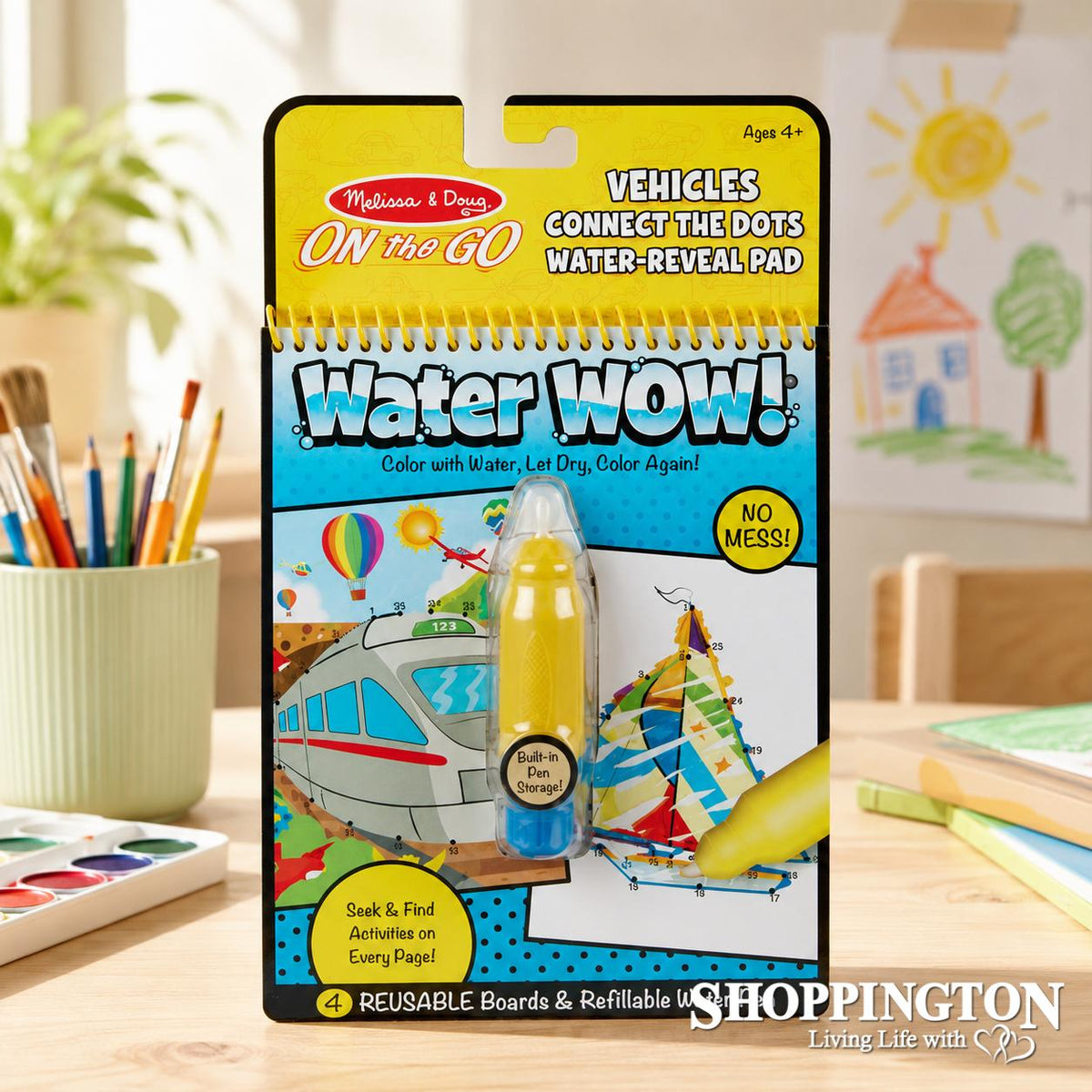 Water Wow Connect the Dots Vehicles