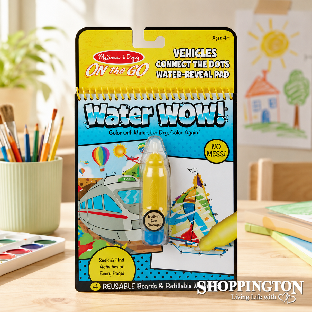 Water Wow Connect the Dots Vehicles