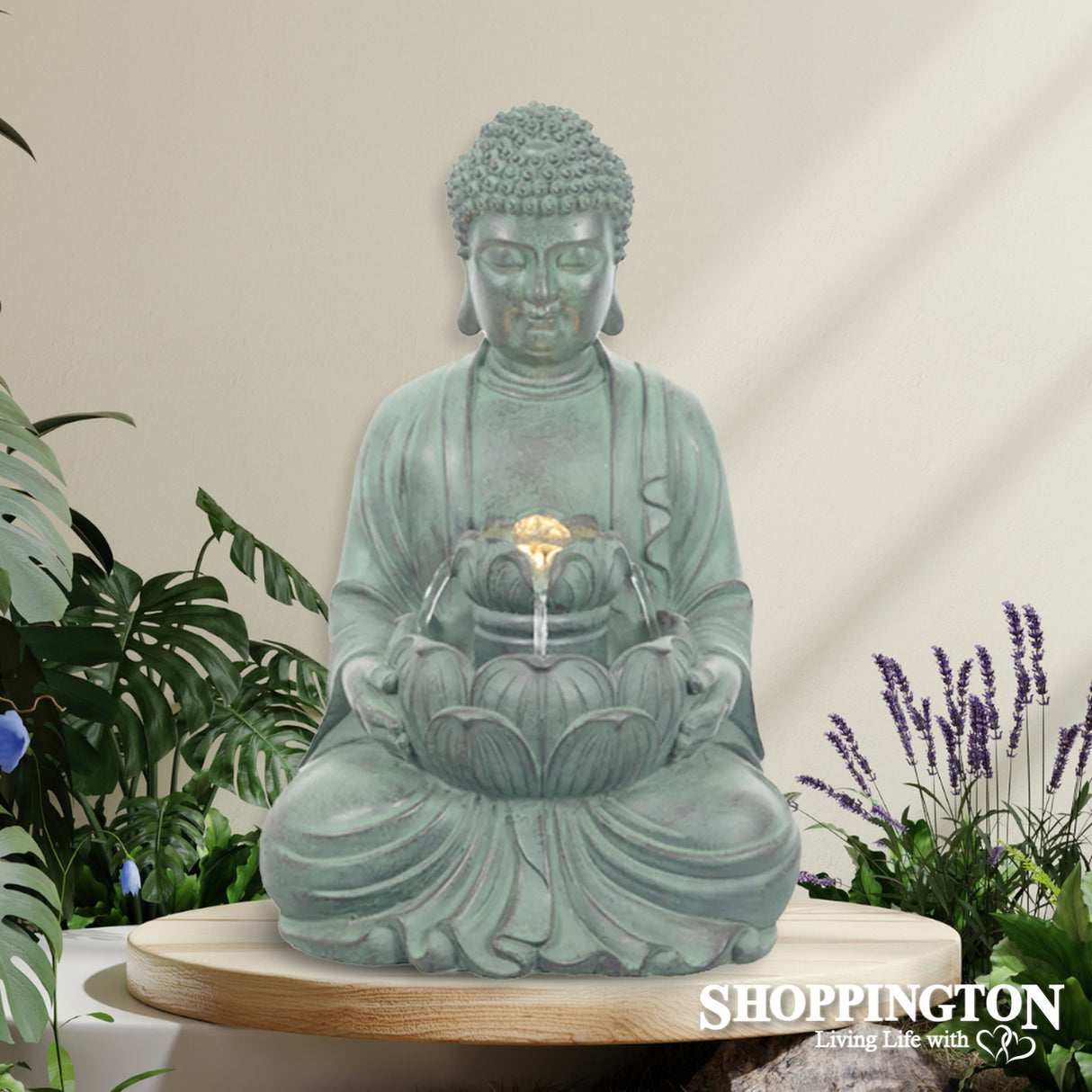 Water Fountain - Lotus Flower & Buddha  (indoor)