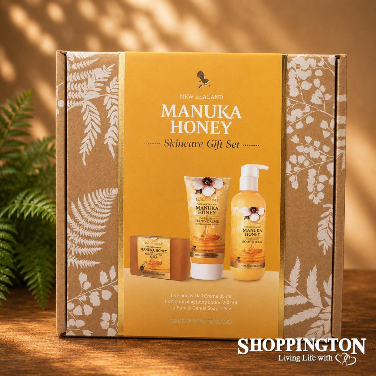 Wild Ferns Gift Box - Manuka Honey